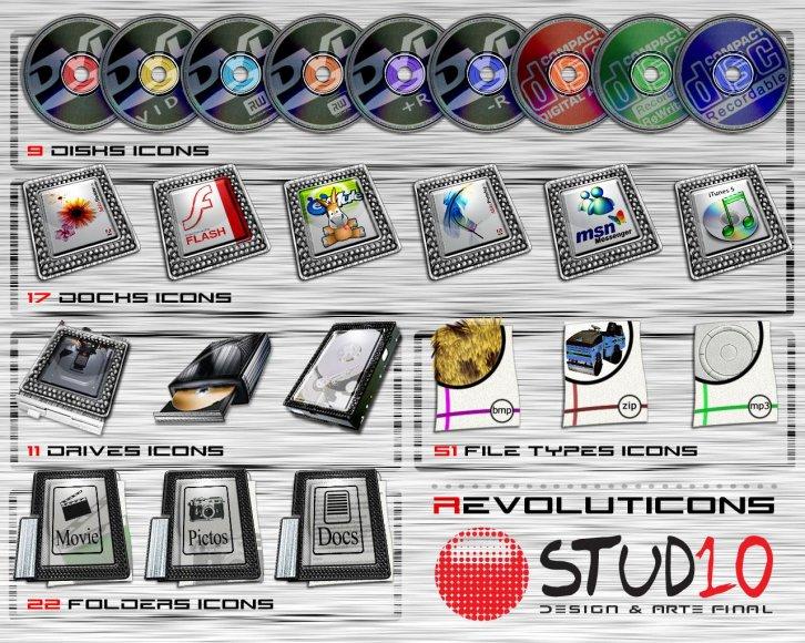 Revoluticons Suite - Иконки для Windows