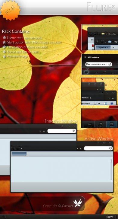 FlureVSFinal - Темы для Windows 7
