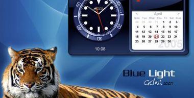 BL Time-Calendar Blue