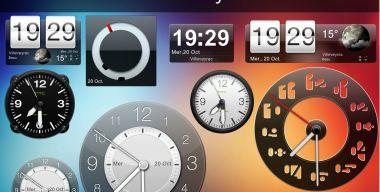 HTC sense clocks