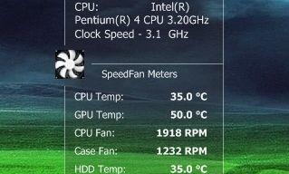 SpeedFan Meter