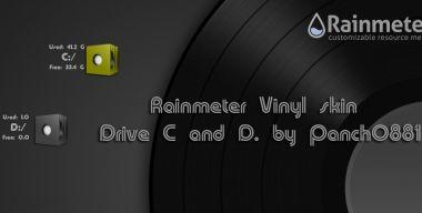 Vinyl skin Drive C and D