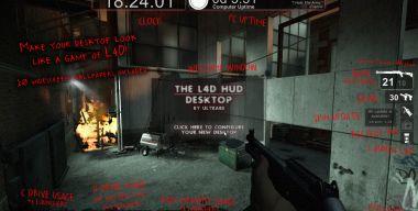 The Left 4 Dead HUD Desktop