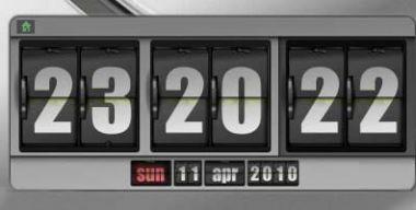 Date Flip Clock