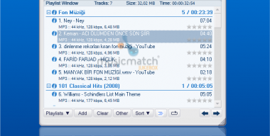 Musicmatch Jukebox 9 Skin for AIMP3 Player