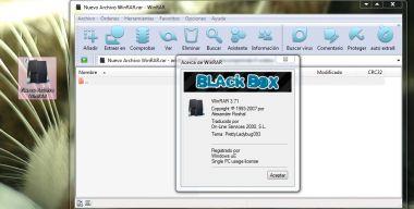 Theme WinRar Black Box