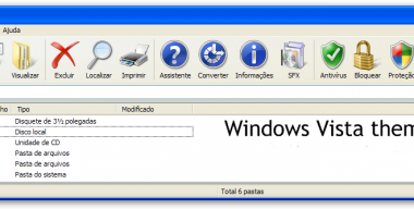 Windows Vista theme for WinRAR