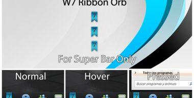 W7 Ribbon Orb Blue