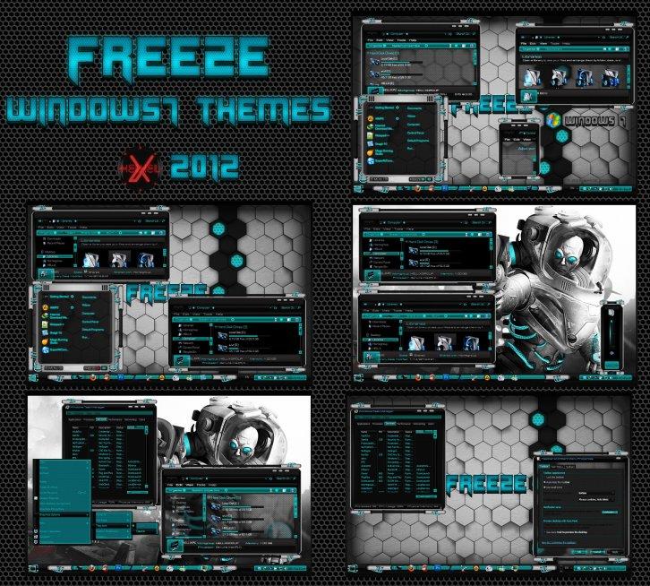 FREEZE WINDOWS7 THEMES - Темы для Windows 7