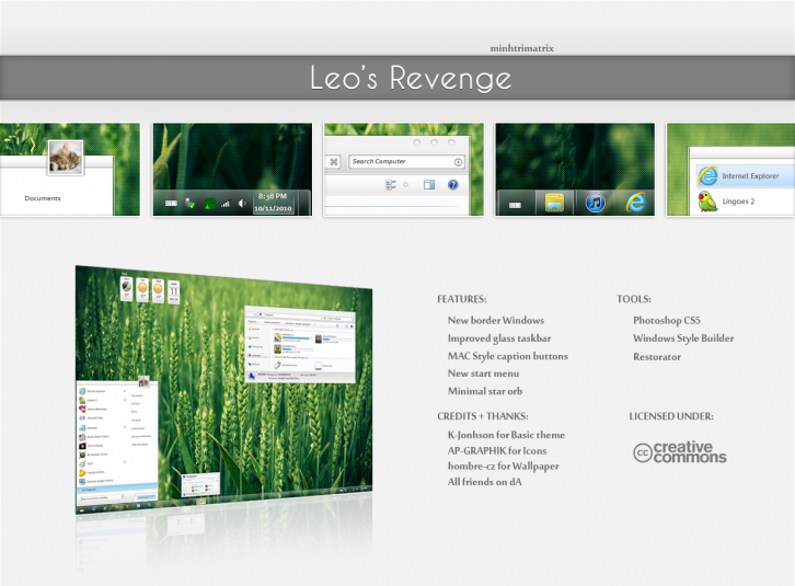 Leos Revenge - Темы для Windows 7