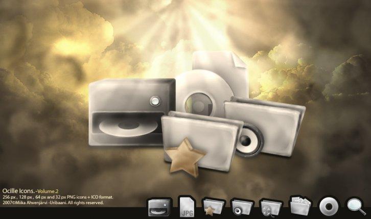 Ocille icons -Vol 2 - Иконки для Windows