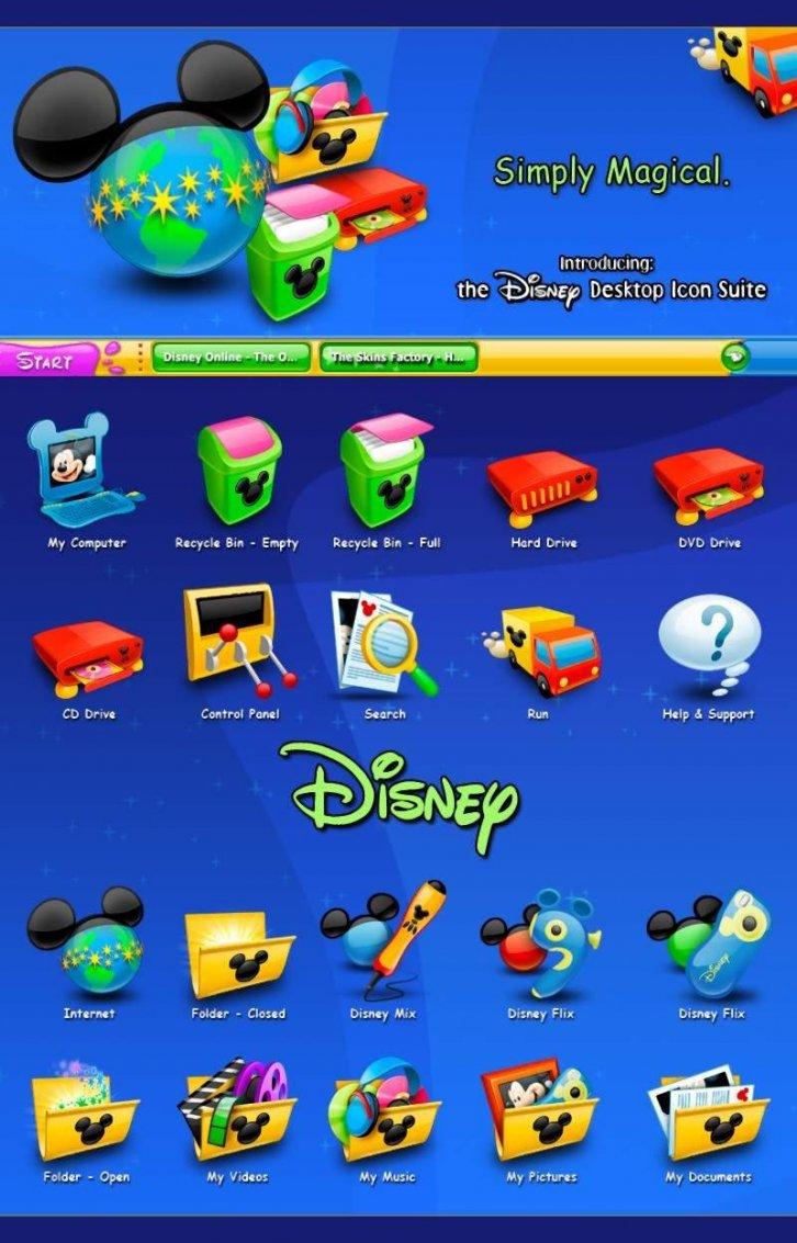 DISNEY premium suite - Иконки для Windows