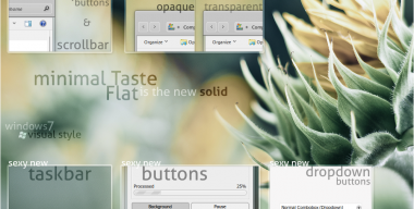 Minimal Taste Flat for Windows7