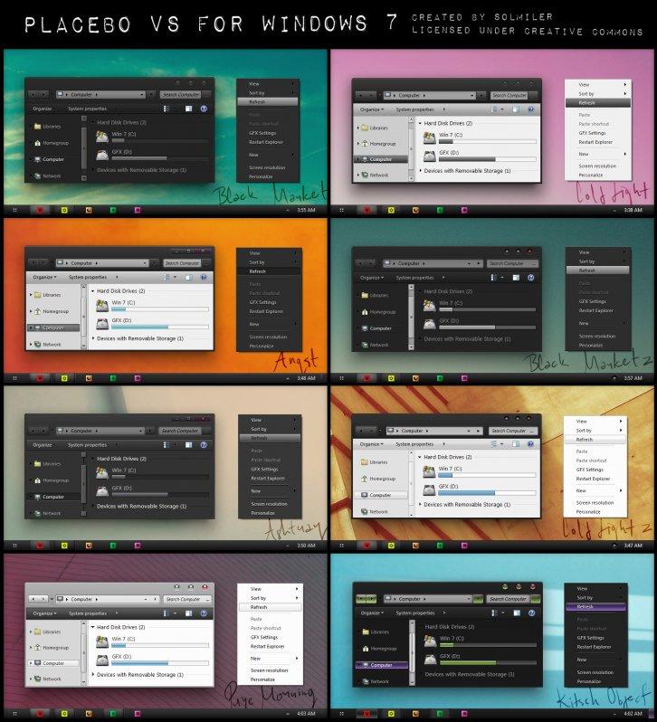 Placebo - Темы для Windows 7