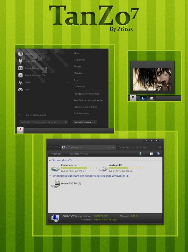 Tanzo7 - Темы для Windows 7