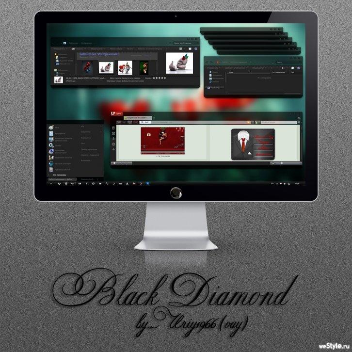 Black Diamond - Темы для Windows 7