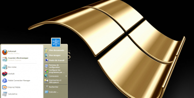 Gold style for Windows XP