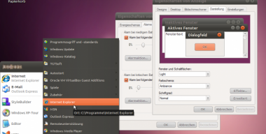 Ubuntu light for Windows XP