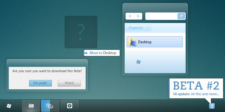 Pure Windows Beta 2 - Темы для Windows 7