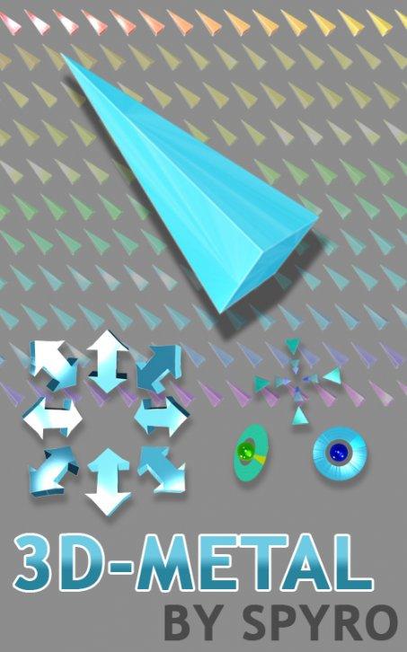 3D Metal - Курсоры для CursorFX