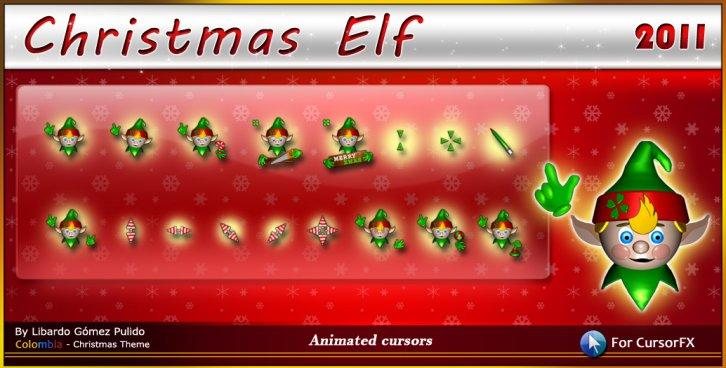 Christmas Elf - Курсоры для CursorFX