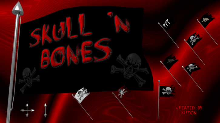 Pirate flag - skull and bones - Курсоры для CursorFX