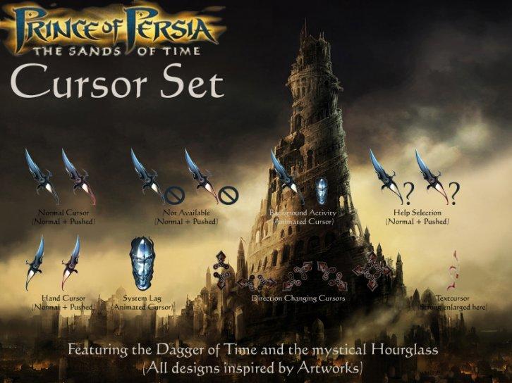 PoP The Sands of Time Cursors - Курсоры для CursorFX