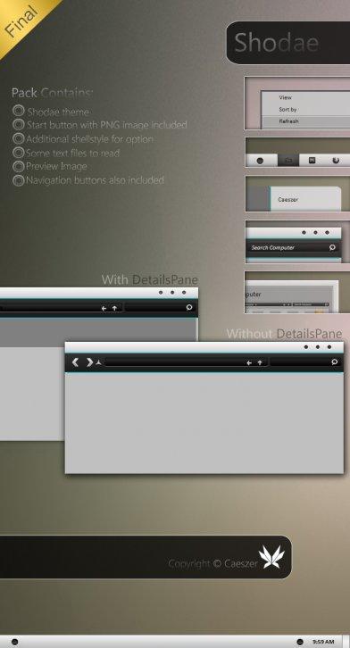 Shodae Final - Темы для Windows 7