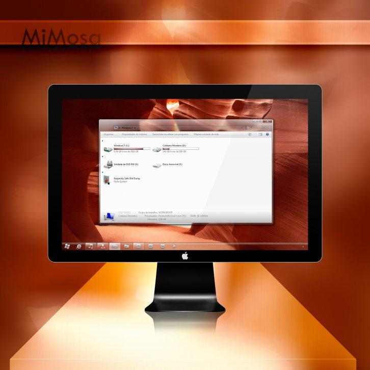 Windows mimosa - Темы для Windows 7