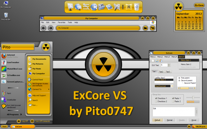 Excore - Темы для Windows XP