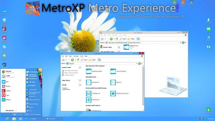 Metroxp v1 0 - Темы для Windows XP