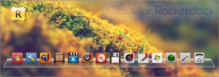 Glass 2 - Панели RocketDock