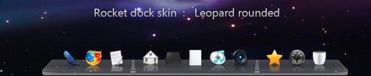 Leopard rounded - Панели RocketDock