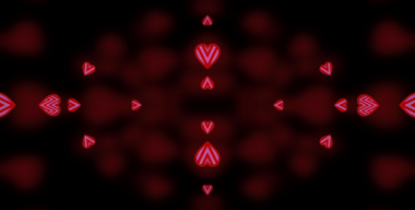 Valentine Kaleidoscope 3dcursors