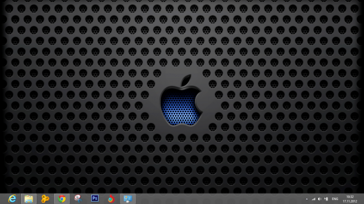 Apple Dark - Темы для windows 8