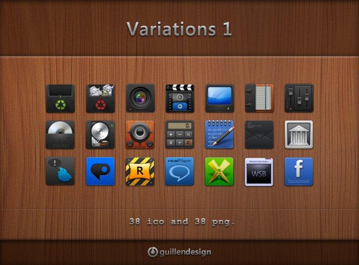 VARIATIONS 1 - Иконки для Windows