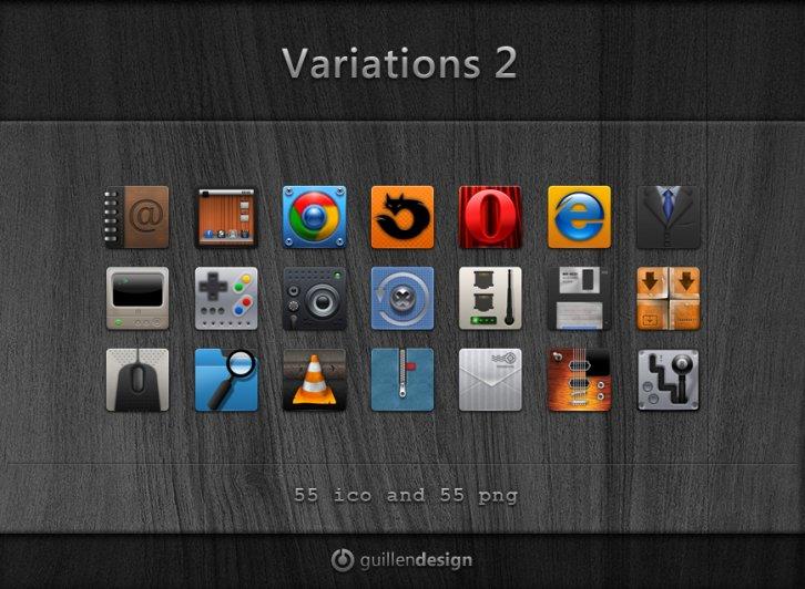 VARIATIONS 2 - Иконки для Windows