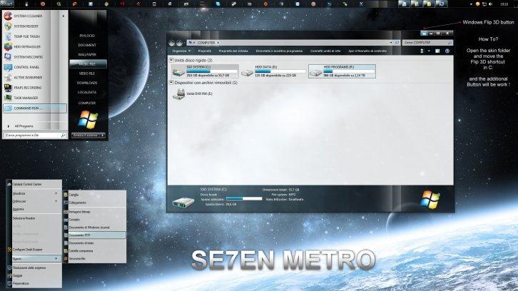 SE7EN METRO - Темы WindowBlinds