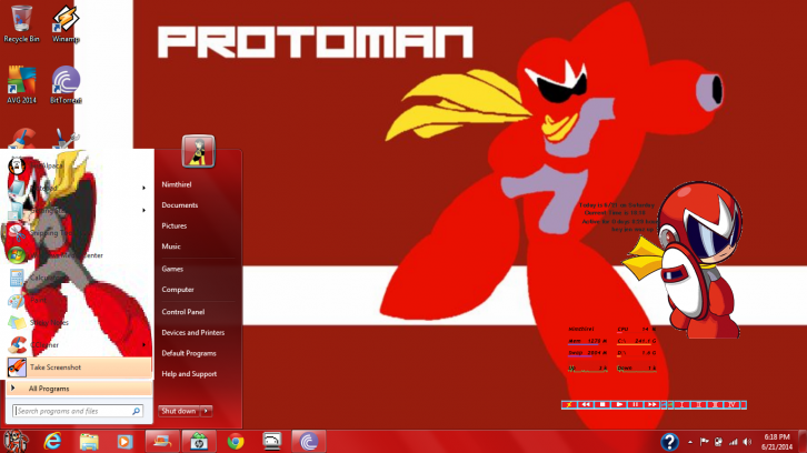 Protoman - Темы для Windows 7