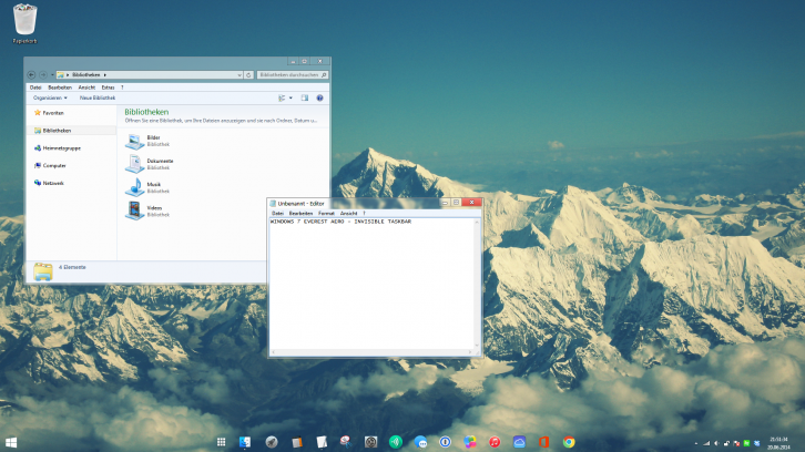 Windows 7 Everest Aero - Темы для Windows 7