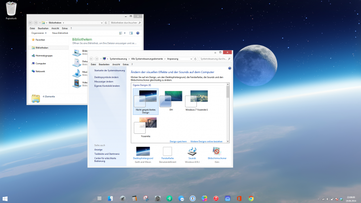 Windows 7 Space - Темы для Windows 7