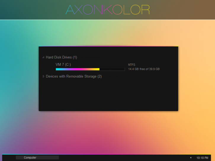 Axonkolor 7 - Темы для Windows 7