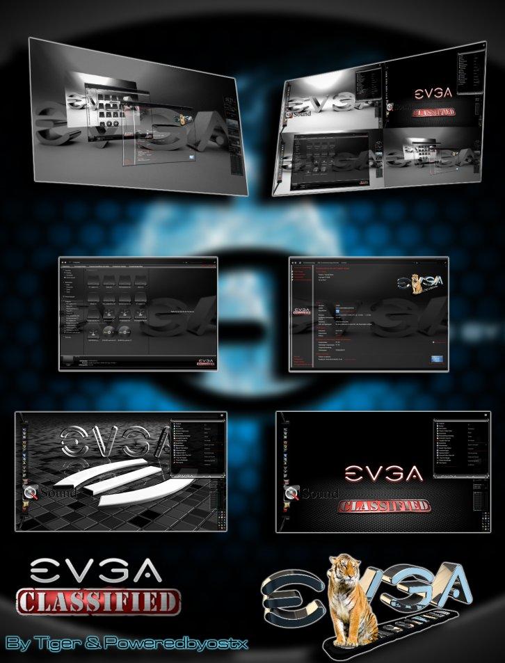 EVGA CLASSIFIED - Темы для windows 8
