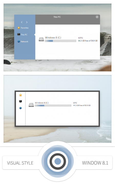 OMN 8.1 - Темы для windows 8