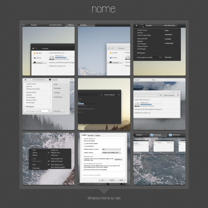 nome 8.1 - Темы для windows 8