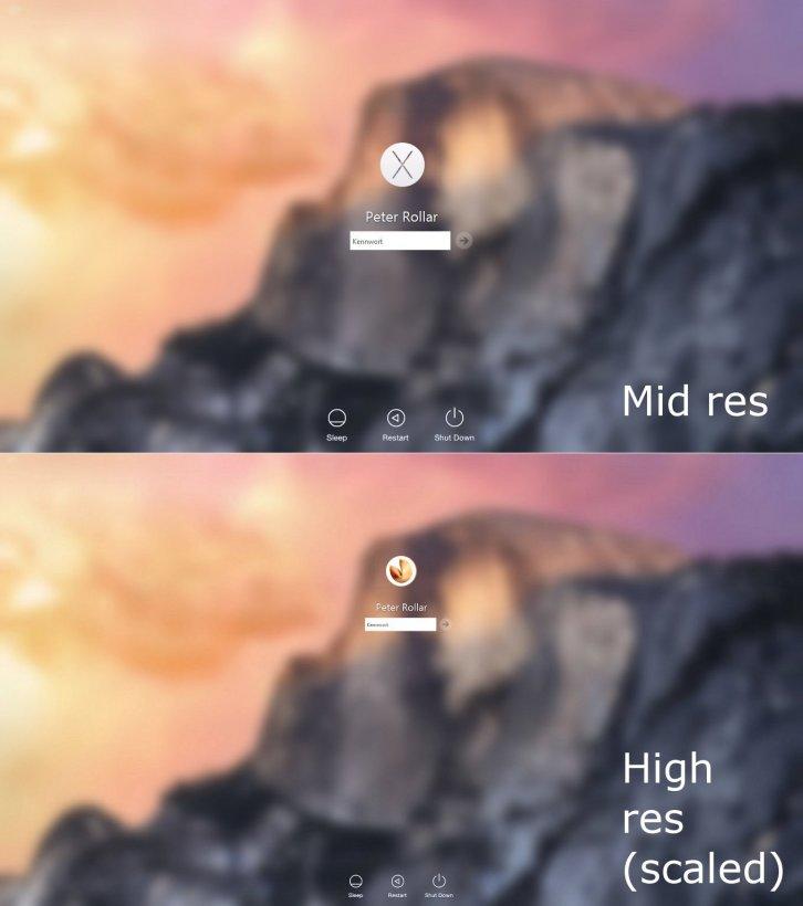 Yosemite logon - Экран приветствия Windows 7