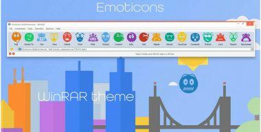 Emoticons WinRAR theme