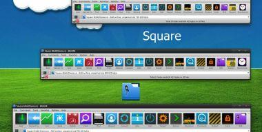 Square WinRAR theme