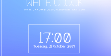 White Clock