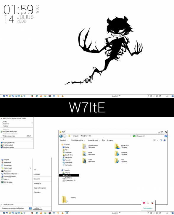 W7ItE - Темы для Windows 7